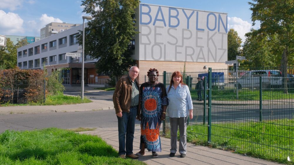 30.9. Hubert Götz, Liesse Ebengo und Kerstin Rocktäschel Foto Michael Schütz