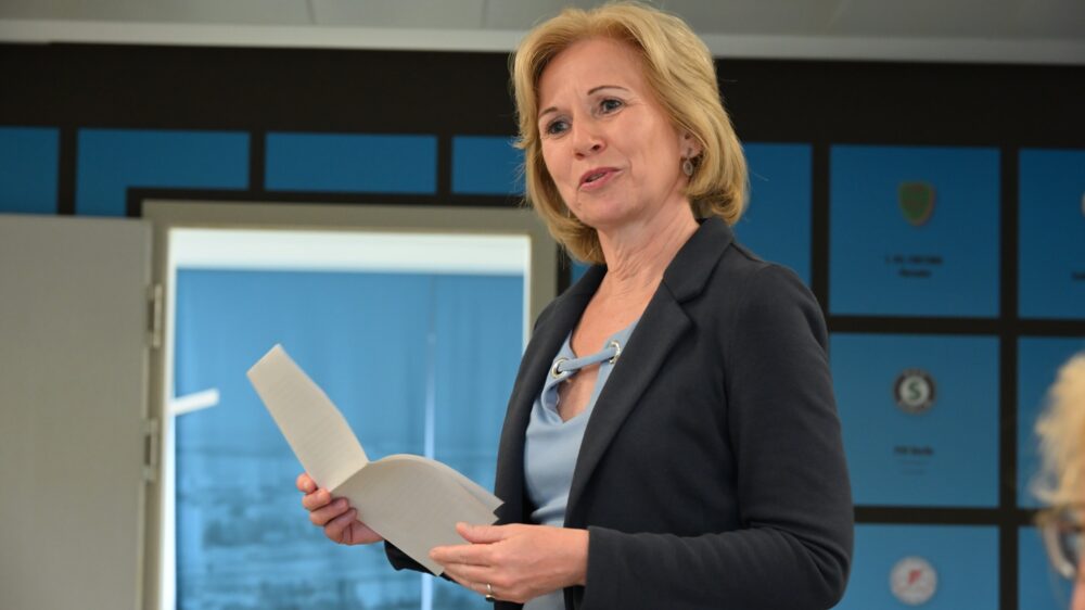 Grußwort von Heike Wessoly, Stadtbezirksrätin für Stadtentwicklung - Foto Michael Schütz